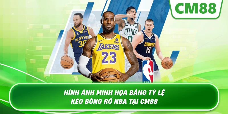 Hình ảnh minh họa bảng tỷ lệ kèo bóng rổ NBA tại Cm88